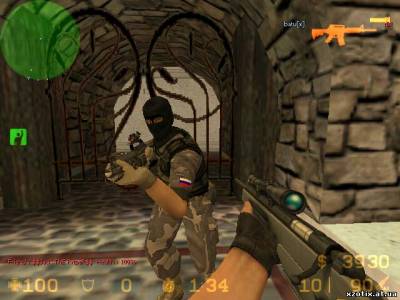 Модель террориста Russian Terrorist для cs 1.6