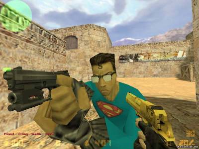 Модель террориста Superleet для cs 1.6
