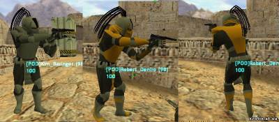 Модель террориста Syrax and Smoke для cs 1.6