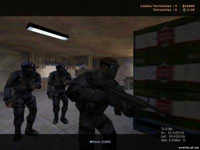 Модель CT террориста Brazilian Airborne Troop для cs 1.6