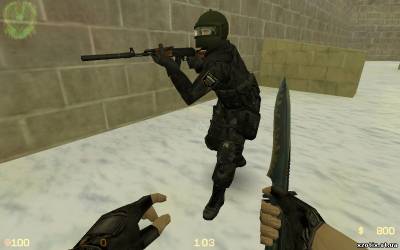 Модель CT террориста Альфа Антитеррор для cs 1.6