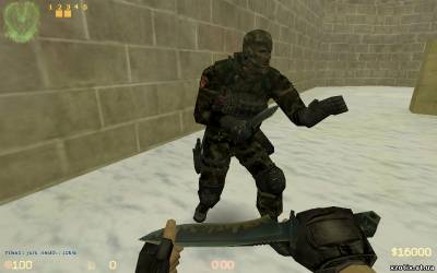 Модель CT террориста Альфа Антитеррор снайпер для cs 1.6