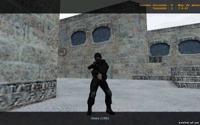 Модель CT террориста AntigasRegiment SAS Mask Off для cs 1.6