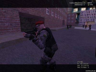 Модель CT террориста Brazilian National Force для cs 1.6