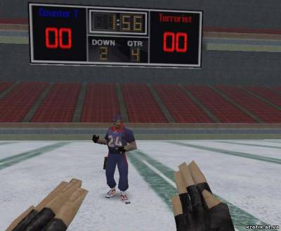 Модель CT террориста 24 Champ Bailey для cs 1.6