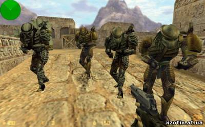 Модель террориста модель хищника из avp 2 primal hunt для cs 1.6