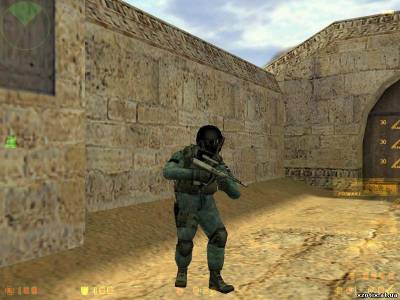 Модель CT террориста Blue camo для cs 1.6