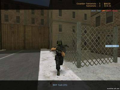 Модель CT террориста Black Themed S.W.A.T для cs 1.6