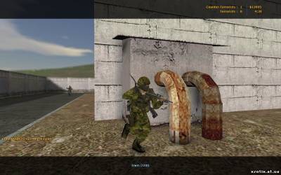 Модель CT террориста Боец российского спецназа из CS 1.6 CZ (gign) для cs 1.6