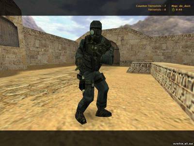 Модель CT террориста ATCUC S.W.A.T. SAS для cs 1.6
