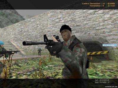 Модель CT террориста Brazilian Elite Soldier для cs 1.6