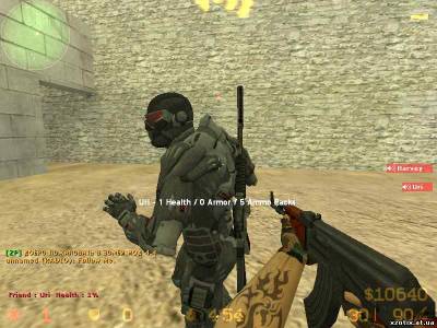 Модель CT террориста Crysis (нано-костюм) для cs 1.6