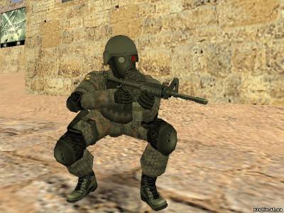 Модель CT террориста Hunk для cs 1.6