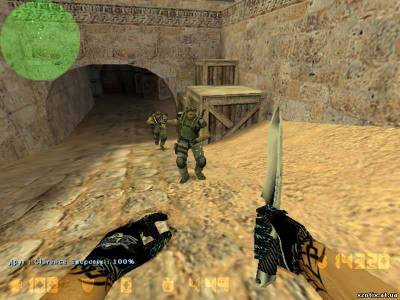 Модель CT террориста Chris для cs 1.6