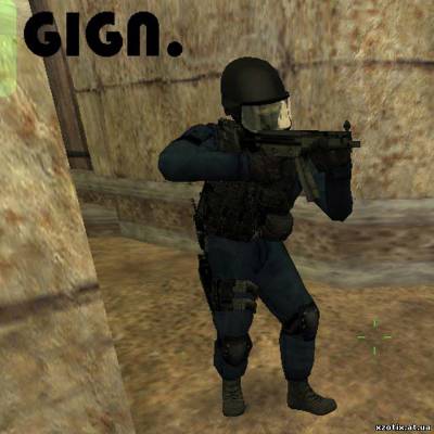 Модель CT террориста GIGN из CSS для cs 1.6