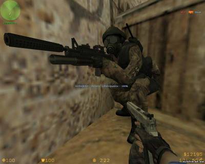 Модель CT террориста Desert SAS HQ для cs 1.6