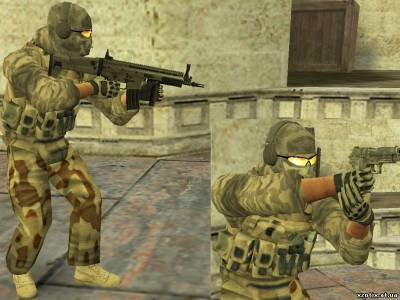 Модель CT террориста GHOST от nexomul облегчённая версия + бонусная модель для cs 1.6