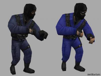 Модель CT террориста GIGN reskin with Glasses для cs 1.6