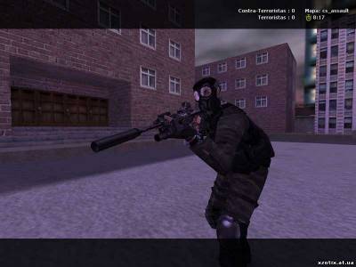 Модель CT террориста COD4 Style SAS для cs 1.6