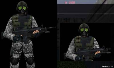 Модель CT террориста HECU soldier remake для cs 1.6