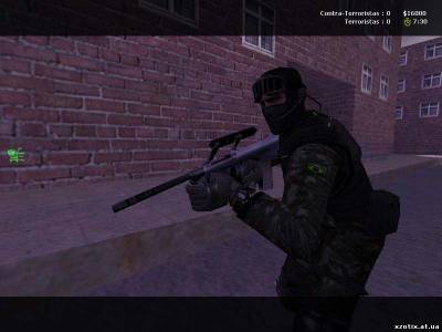 Модель CT террориста HD Brazilian Commando для cs 1.6