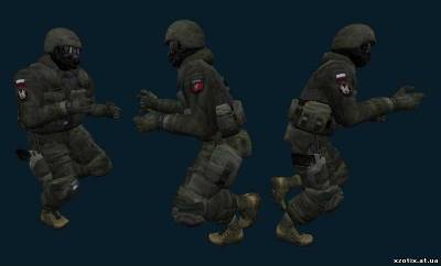 Модель CT террориста GROM-poland для cs 1.6
