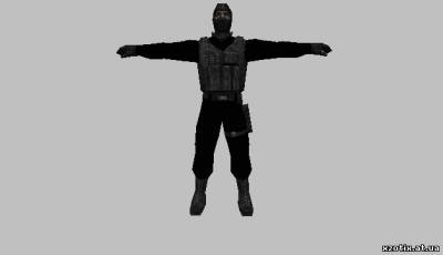 Модель CT террориста Gign - Umbrella corp для cs 1.6