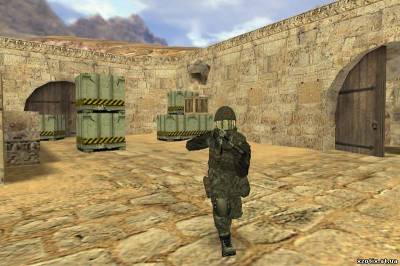 Модель CT террориста Camo Gign для cs 1.6