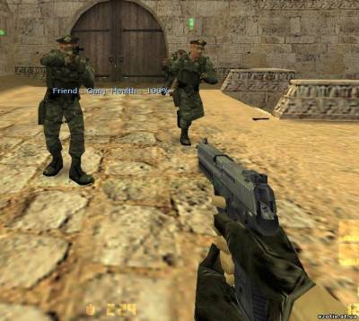 Модель CT террориста Russian Police для cs 1.6