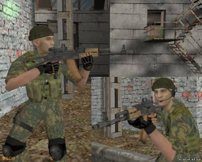 Модель CT террориста Разведчик ГРУ для cs 1.6