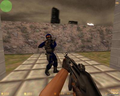 Модель CT террориста New Urban Skin для cs 1.6