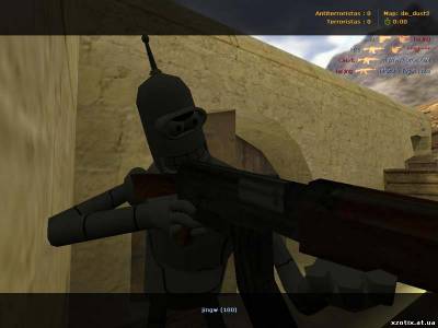 Модель CT террориста Kfu's Bender для cs 1.6