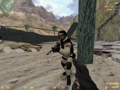 Модель CT террориста Master Sgt.Gary Gordon для cs 1.6