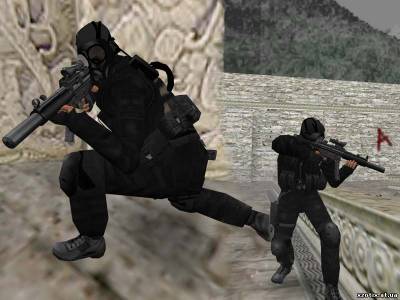 Модель CT террориста PASKAU AntiGas для cs 1.6