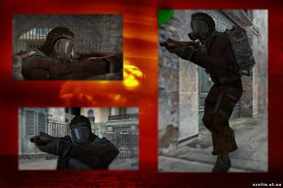 Модель CT террориста Post-Apocalyptical SAS для cs 1.6