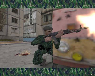 Модель CT террориста Russian RASTR Officer для cs 1.6