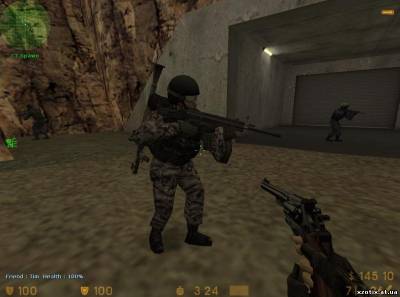 Модель CT террориста ОМОН с RPG-7 для cs 1.6