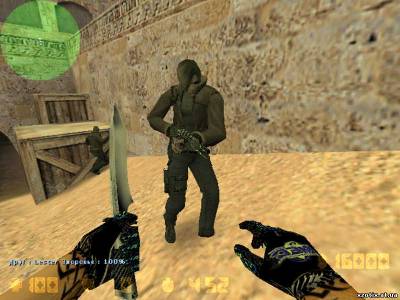 Модель CT террориста Leon RE4 для cs 1.6