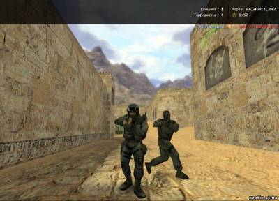 Модель CT террориста NEW! Head Shot urban Police! для cs 1.6