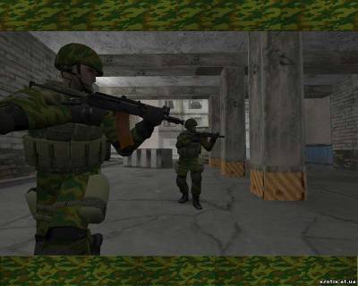 Модель CT террориста Russian Modern Soldier для cs 1.6