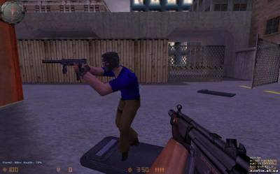 Модель CT террориста Leet to Gign retextured для cs 1.6