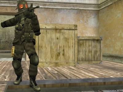 Модель CT террориста SAS-COD4 для cs 1.6