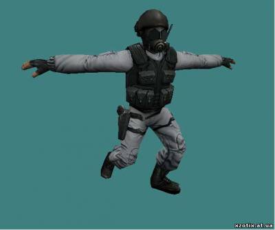 Модель CT террориста SAS nice outfit для cs 1.6