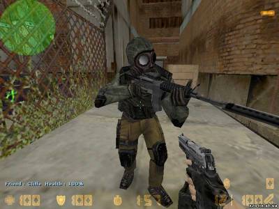 Модель CT террориста Stalker - Like Sas Retexture для cs 1.6