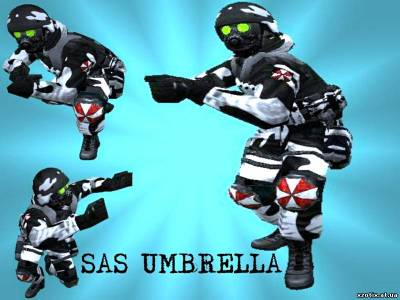 Модель CT террориста SAS UMBRELLA для cs 1.6