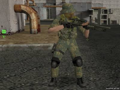 Модель CT террориста Снайпер ГРУ для cs 1.6