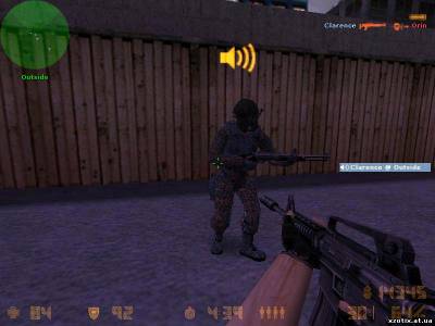 Модель CT террориста SAS reskin для cs 1.6