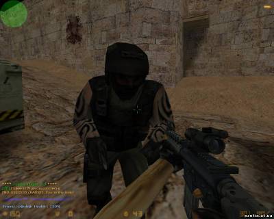 Модель CT террориста Urban татуированный профисионал! для cs 1.6