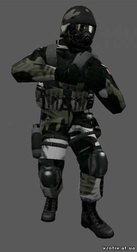Модель CT террориста SAS Urban 2 для cs 1.6