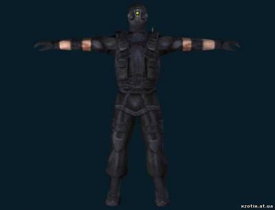 Модель CT террориста SAS Splinter Cell Squad для cs 1.6